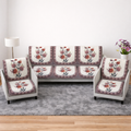 RichBox 10 Piece Sofa Seat Cover Set for 3+1+1 Sofa | 23 x 27 Inch DIY Cut-to-Fit | Ultrasonic Quilted Anti-Skid Sofa Protector | Washable Seat Covers